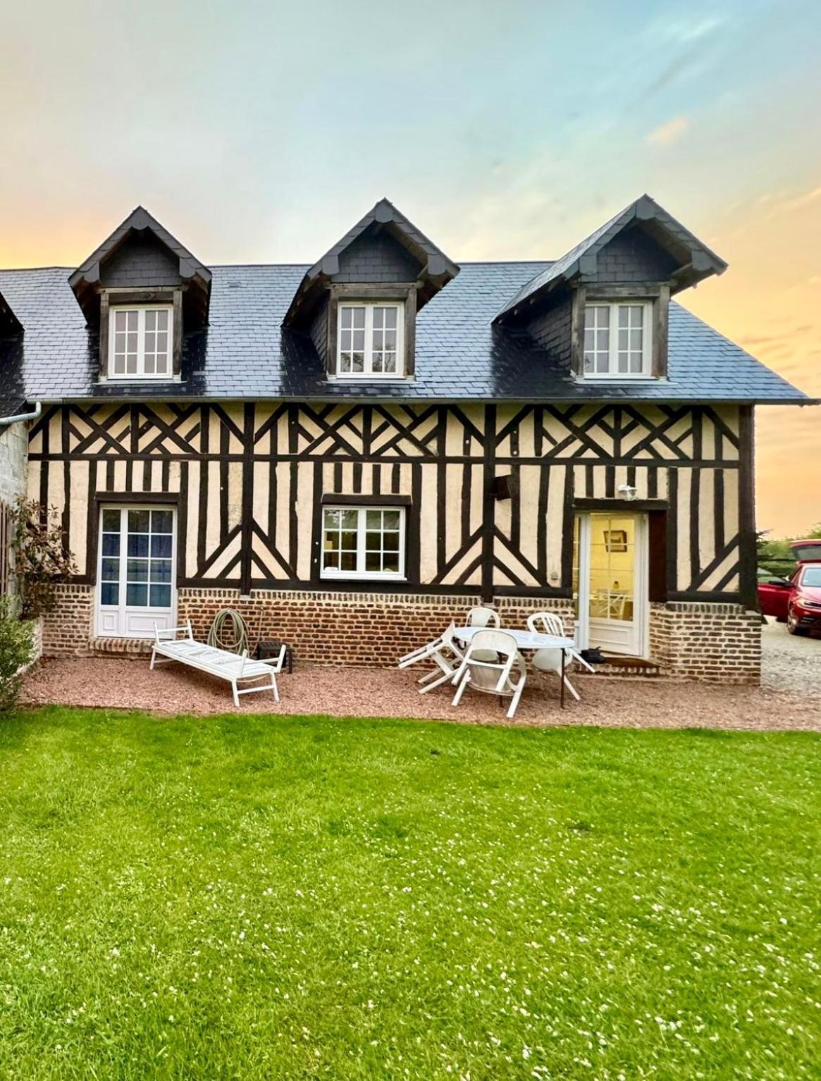 Appartement La Longere du Haras à Manerbe Extérieur photo