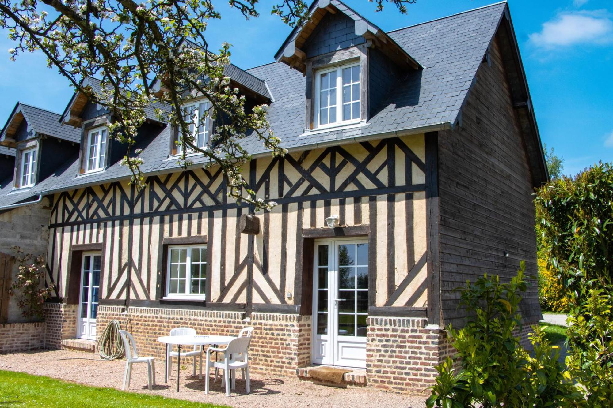 Appartement La Longere du Haras à Manerbe Extérieur photo